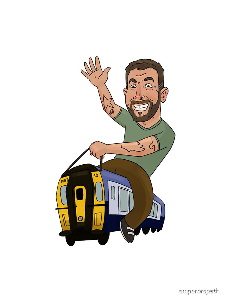 Thumbnail 4 of 4, iPhone Case, EP Riding a Train designed and sold by emperorspath.