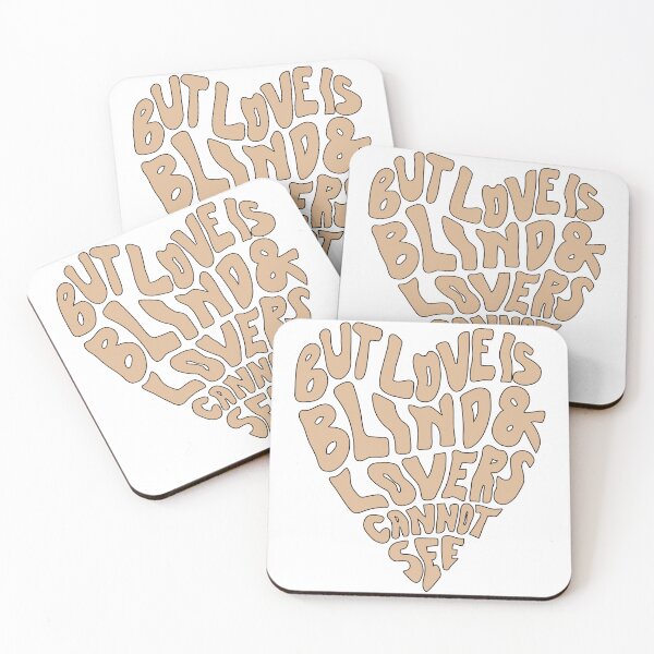 Item preview, But Love Is Blind & Lovers Cannot See Vintage Retro designed and sold by Bold Dark savage.