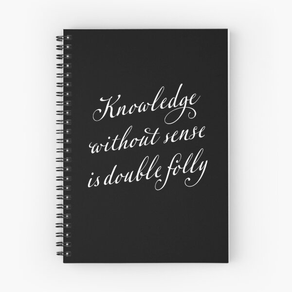 Item preview, Knowledge without sense is double folly. v.9 designed and sold by x1brett.