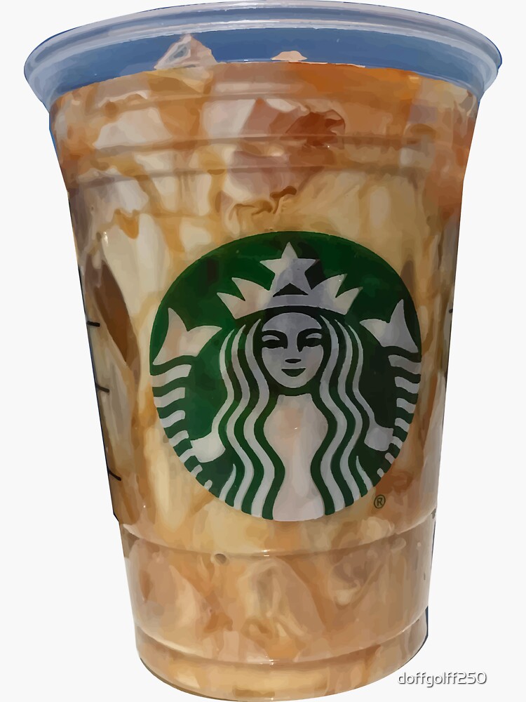 Starbucks Drink HD High Gloss Vinyl Stickers 3 pack