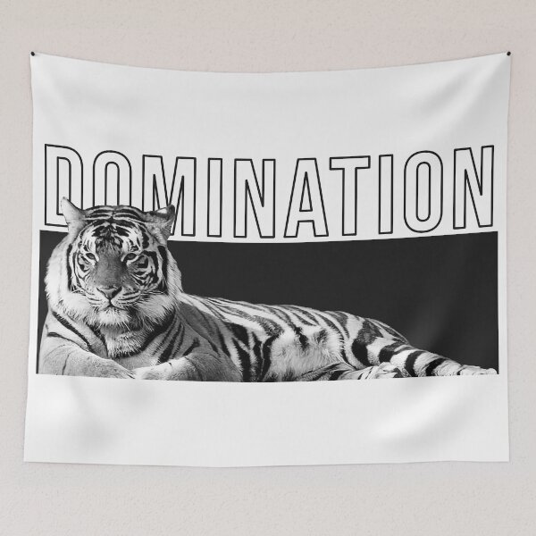 Item preview, Domination typography art designed and sold by Taengowork09.