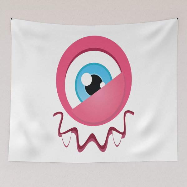 Item preview, One Eyed Pink Monster Cute Bigfoot Monster designed and sold by ProjectX23.