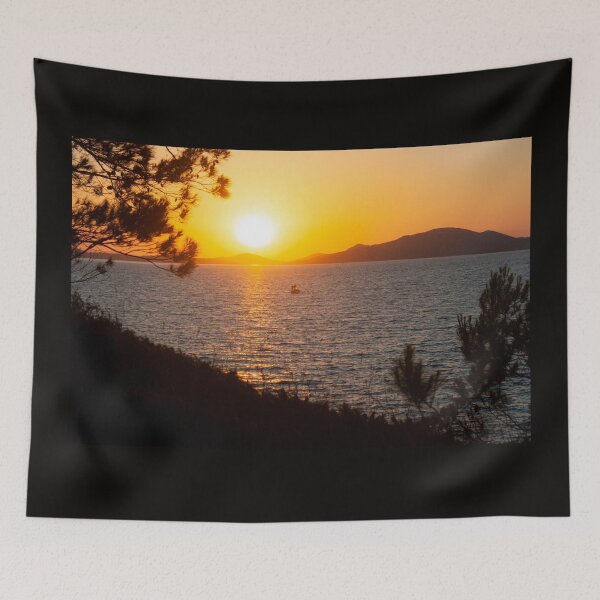 Item preview,  Beautiful sunset on the Dalmatian coast in Croatia designed and sold by SvarunPogani.