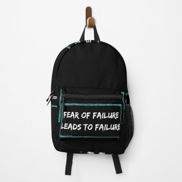 Item preview, Fear Of Failure Leads To Failure. Atychiphobia Quote designed and sold by Rebel-Design.
