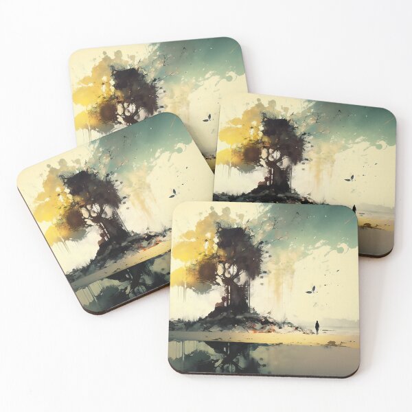 Item preview, Abstract Nature Scene designed and sold by WalterWhatFace.