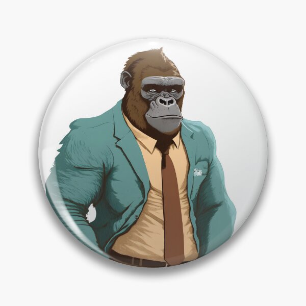 Item preview, Dapper Gorilla - Cartoon designed and sold by AgitProPrints.