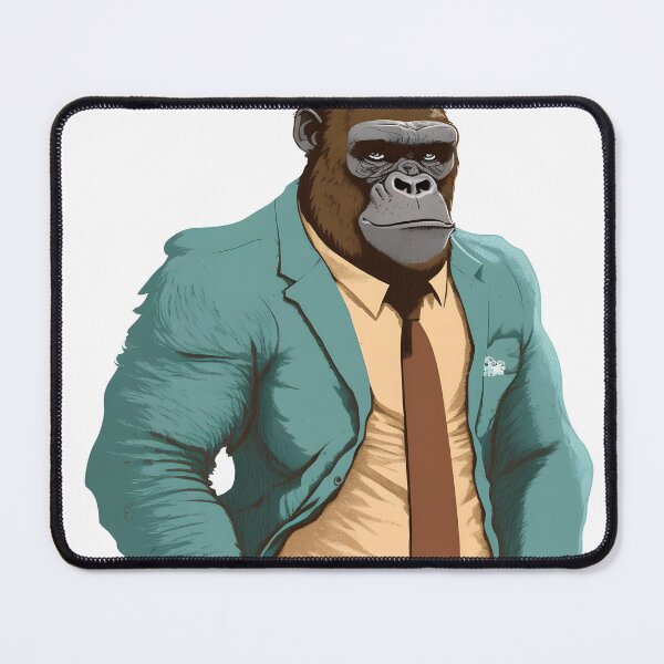 Item preview, Dapper Gorilla - Cartoon designed and sold by AgitProPrints.