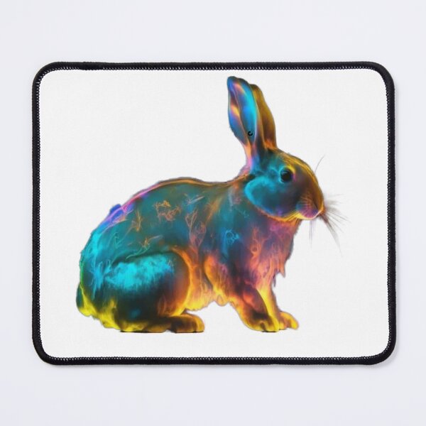 Item preview, Colourful and Beautiful Rabbit - ART designed and sold by GloriousArtSKD.