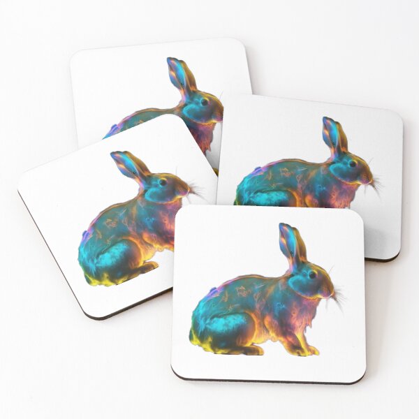 Aperçu de l'œuvre Lapin coloré et beau - ART créée et vendue par GloriousArtSKD.