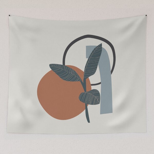 Item preview, Relaxing abstract plant  designed and sold by HalcyonFairy.