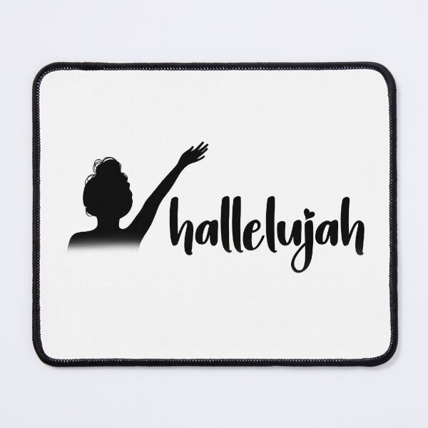 Item preview, Raise a Hallelujah - Black designed and sold by SweetCreekFaith.