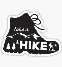 Take a Hike Boot Sticker