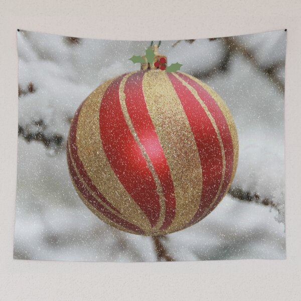 Item preview, Snowy Bauble designed and sold by AnnDixon.