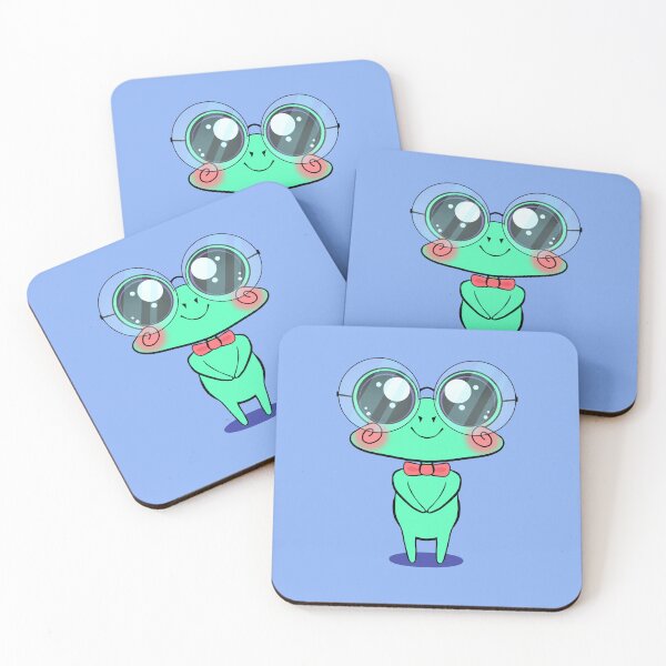 Item preview, Distinguished Gentleman Frog (In Blue) designed and sold by Creepy-Cutesie.