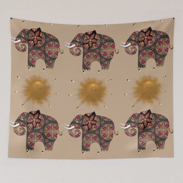 Item preview, MANDALA DOT ELEPHANT 450. designed and sold by sana90.