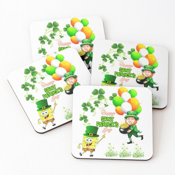 Item preview, St patricks day-Spongebob  designed and sold by Delnet ⭐⭐⭐⭐⭐.
