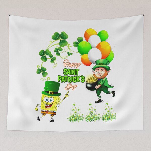 Item preview, St patricks day-Spongebob  designed and sold by Delnet ⭐⭐⭐⭐⭐.