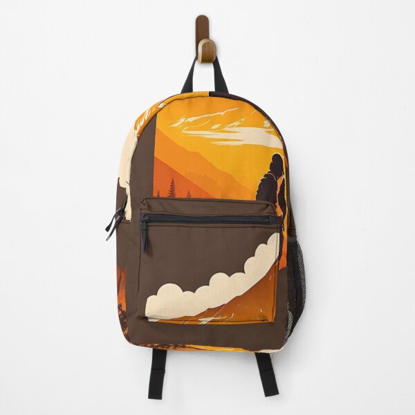Item preview, Hikers exploring the natural wonders designed and sold by AgitProPrints.