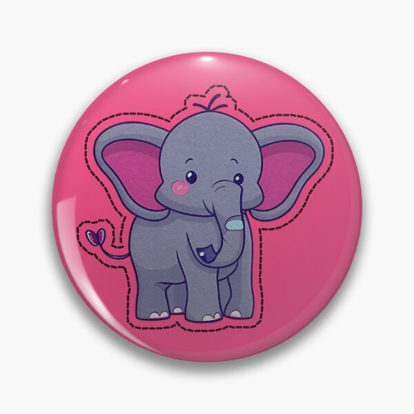 Item preview, Cute Elephant Stitched designed and sold by vladocar.