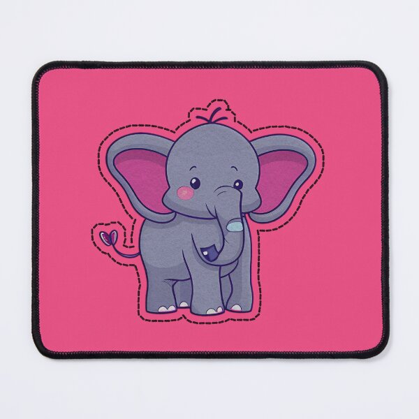 Item preview, Cute Elephant Stitched designed and sold by vladocar.