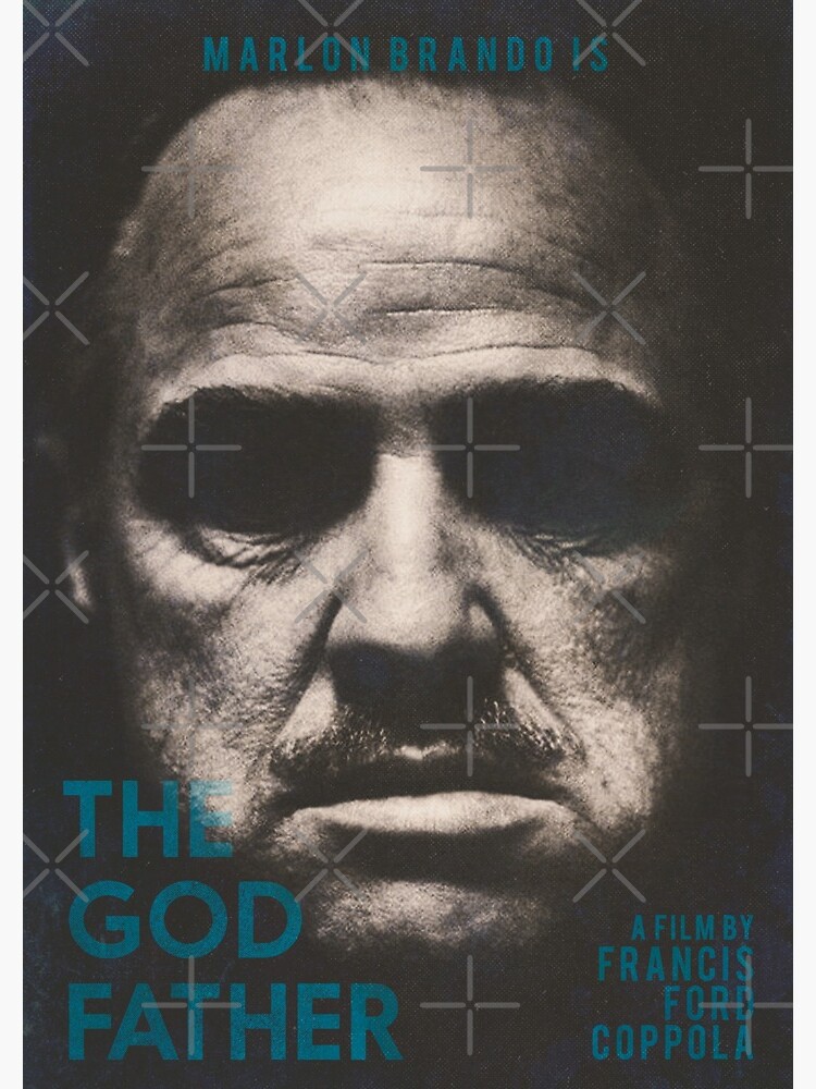 "The Godfather, Modern Movie Poster, Marlon Brando, Al Pacino, Francis ...