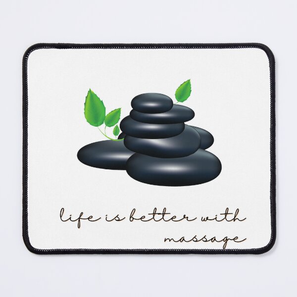 Item preview, life is better with massage designed and sold by DoraHappy.