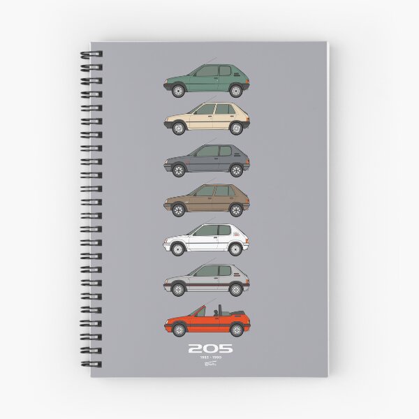 Item preview, Peu geot 205 40th 1983-1990 Classic car collection designed and sold by RJWautographics.