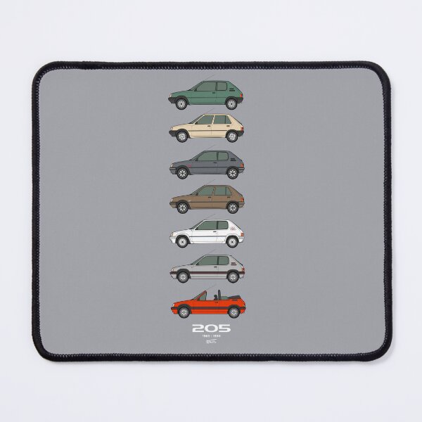 Item preview, Peu geot 205 40th 1983-1990 Classic car collection designed and sold by RJWautographics.