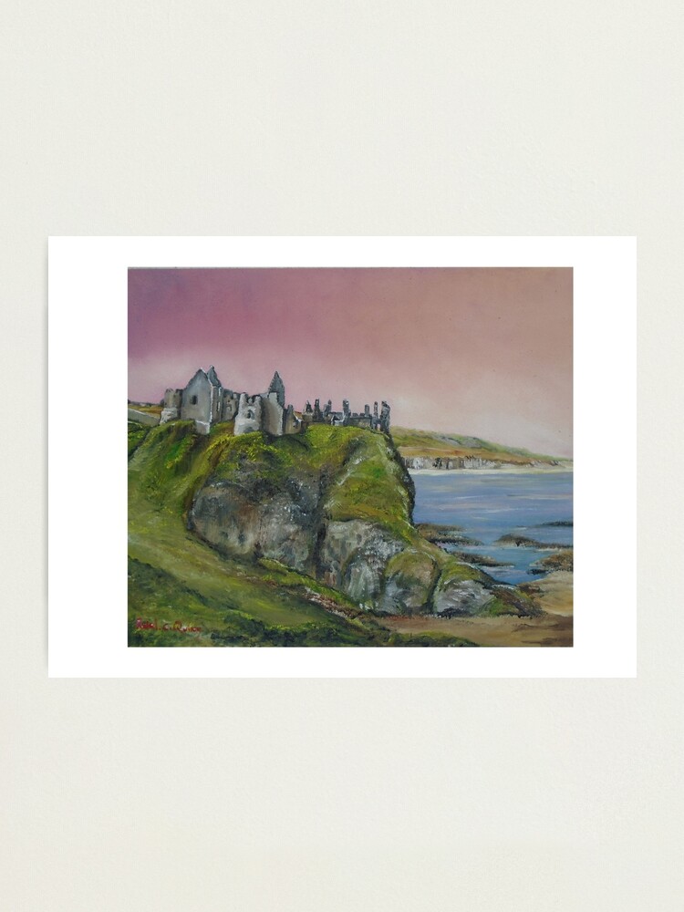Thumbnail 2 of 3, Photographic Print, Dunluce Castle designed and sold by Rachel Quirey.