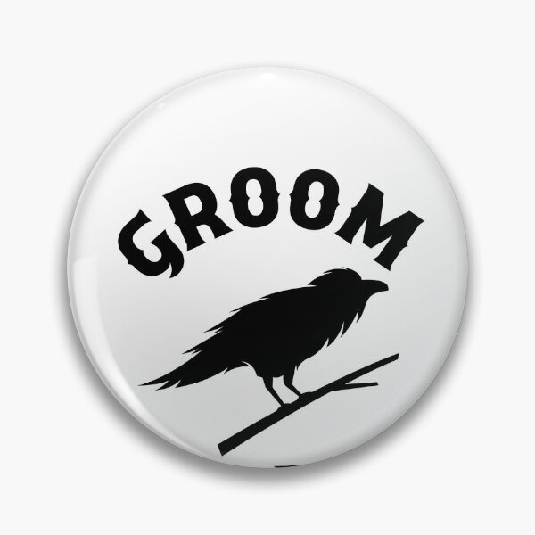 Item preview, Gothic Wedding Groom Or Die Raven Design for Bachelor Party designed and sold by mysticblvd.