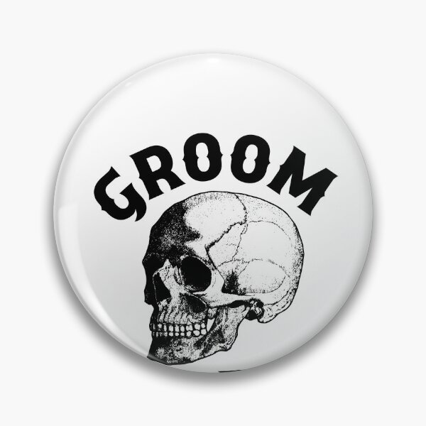 Item preview, Gothic Wedding Groom Or Die Skull Design for Bachelor Party designed and sold by mysticblvd.