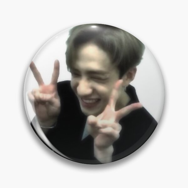 Item preview, Cute BangChan peace pose smile designed and sold by jungkookieswife.