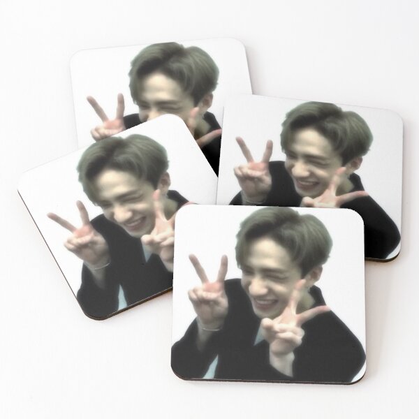 Item preview, Cute BangChan peace pose smile designed and sold by jungkookieswife.