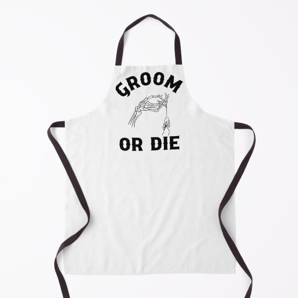 Item preview, Gothic Wedding Groom Or Die Spider Design for Bachelor Party designed and sold by mysticblvd.