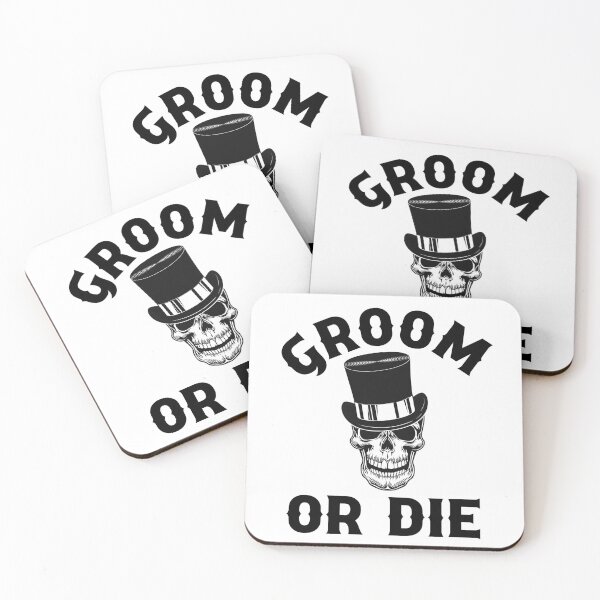 Item preview, Gothic Wedding Groom Or Die Design for Bachelor Party designed and sold by mysticblvd.