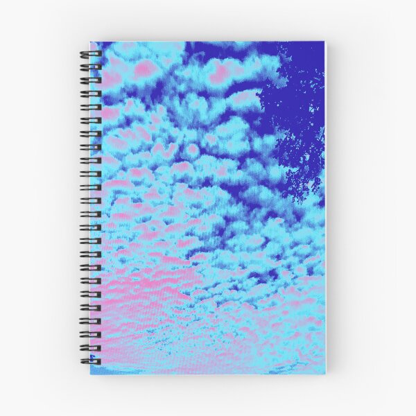 Item preview, Pink and Blue Mackerel Sky - Art designed and sold by jolabrese.