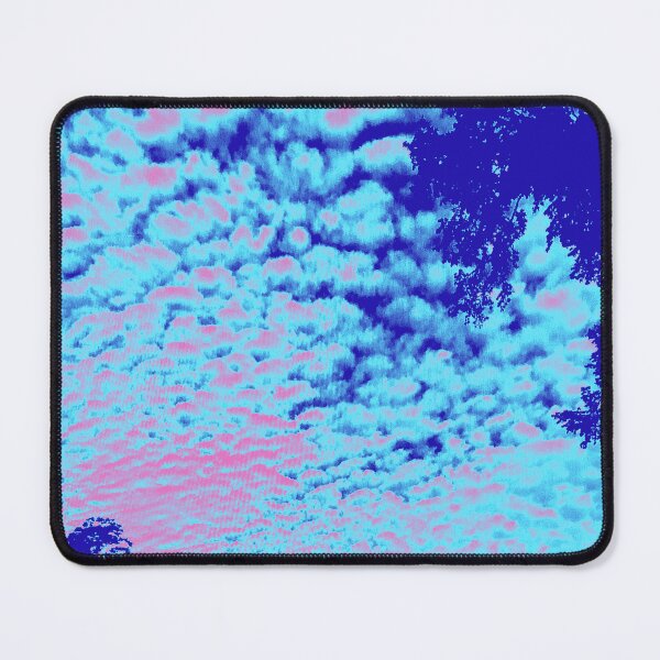 Item preview, Pink and Blue Mackerel Sky - Art designed and sold by jolabrese.