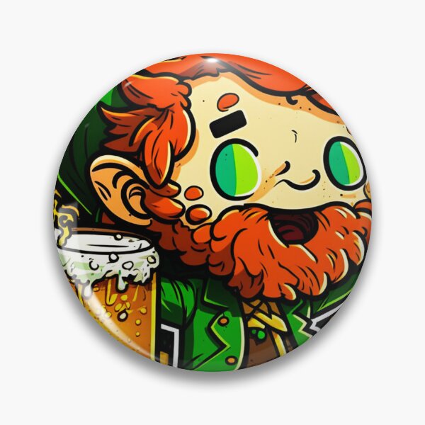 Artikelvorschau, Leprechun holding a beverage entworfen und verkauft von Artistic Pandas.