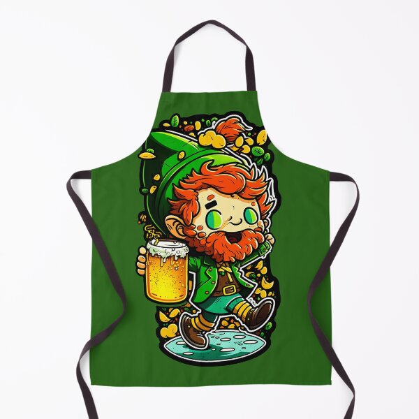 Artikelvorschau, Leprechun holding a beverage entworfen und verkauft von Artistic Pandas.