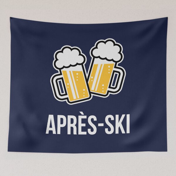 Item preview, Après-Ski (Beer / Winter Sports / Party / 2C) designed and sold by MrFaulbaum.
