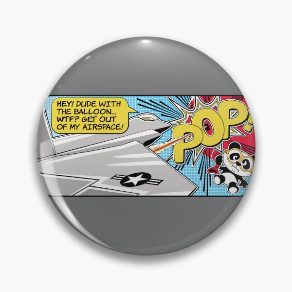 Item preview, Hey! Dude with the balloon… WTF? Get Out of My Airspace! designed and sold by robimerch.