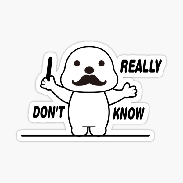 Creativity does not know Uncle Beard Sticker