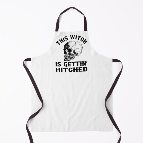 Item preview, Gothic Wedding This Witch Is Gettin Hitched Skull Design for Bachelorette Party designed and sold by mysticblvd.