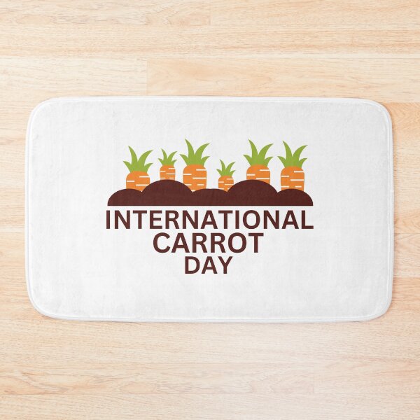 Item preview, international carrot day designed and sold by xkiyal Art.