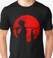 Samurai sunset Slim Fit T-Shirt