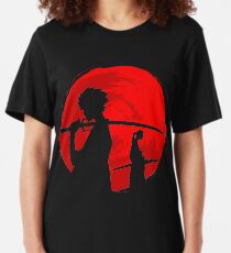 Samurai sunset Slim Fit T-Shirt