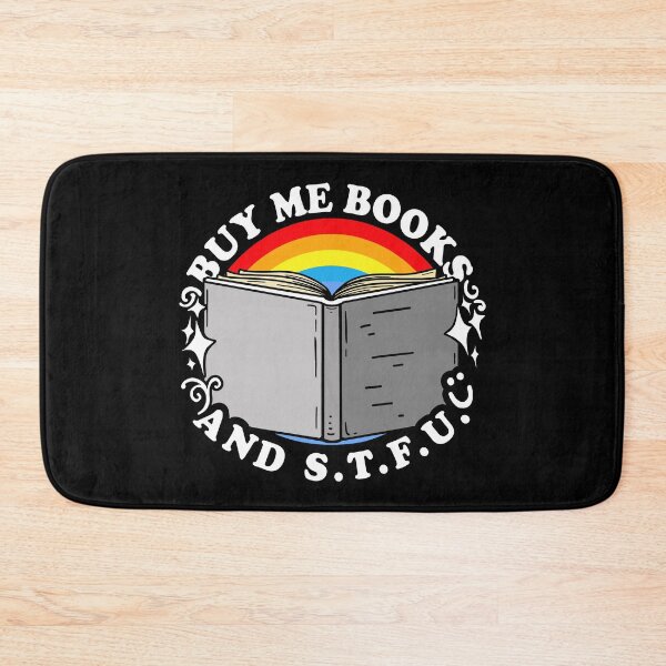 Item preview, Buy Me Books and STFU, Bookish Gift for Readers designed and sold by BootsBoots.