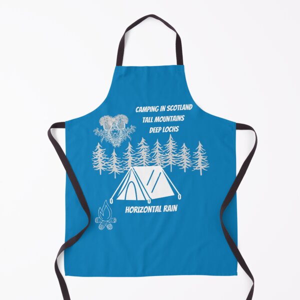 Item preview, Wild Camping in Scotland : Horizontal Rain designed and sold by Justeecat.