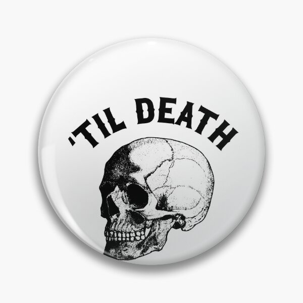 Item preview, Gothic Wedding Til Death Do We Party Skull Design for Bachelorette Party Or Halloween designed and sold by mysticblvd.