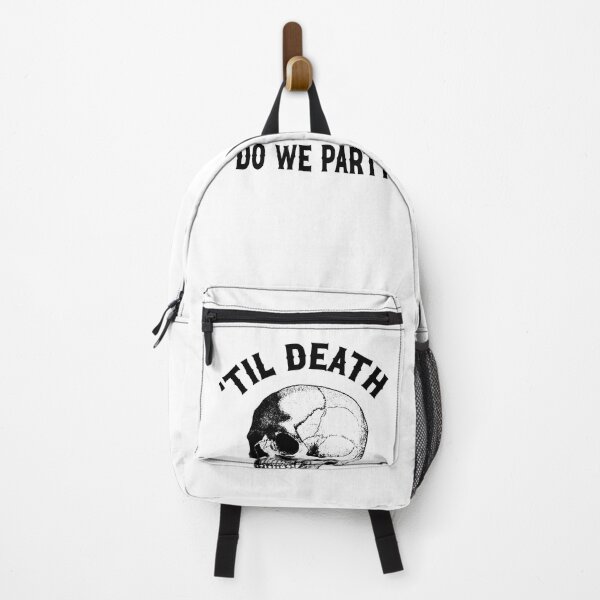 Item preview, Gothic Wedding Til Death Do We Party Skull Design for Bachelorette Party Or Halloween designed and sold by mysticblvd.
